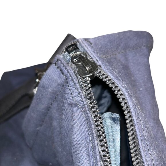 Dry Goods and Mens Furnishings by J. Crew navy blue duffel weekender suitcase ba - Picture 8 of 8